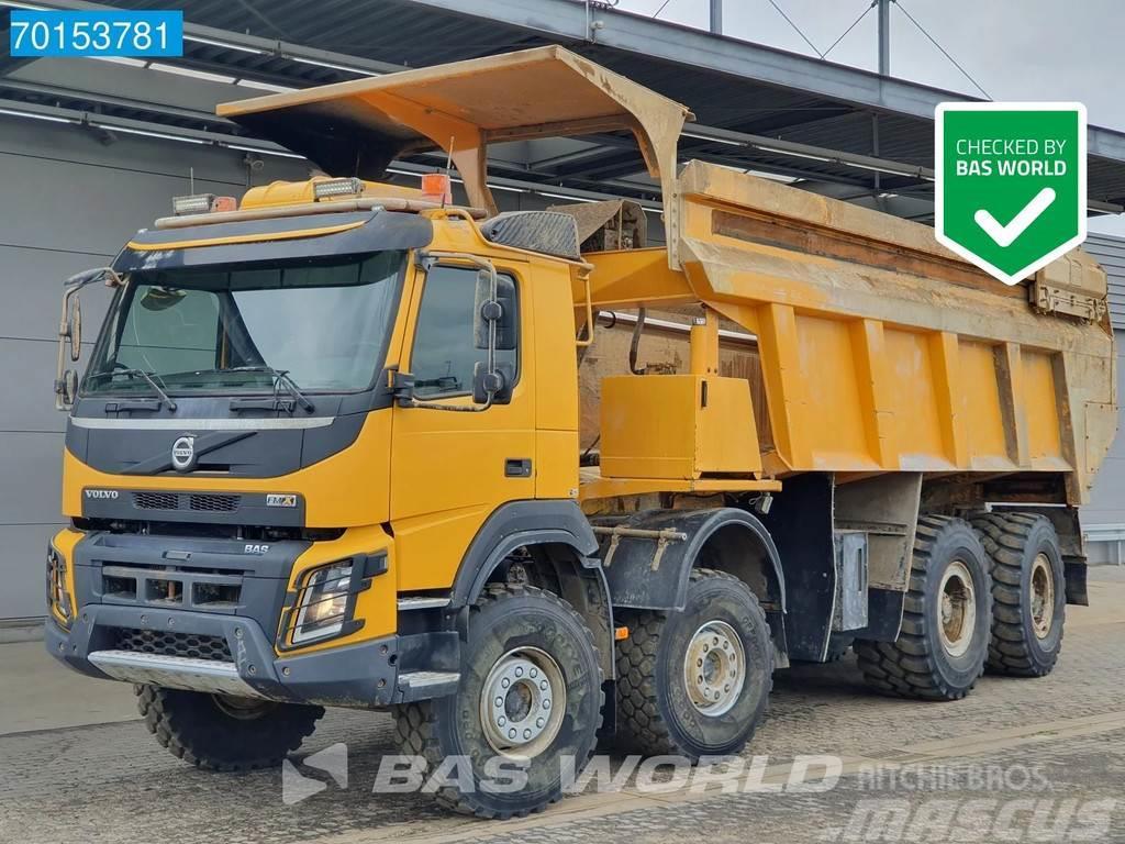 Volvo FMX 520 8X4 40 tonnes payload | 34m3 Pusher |Minin Camion ribaltabili
