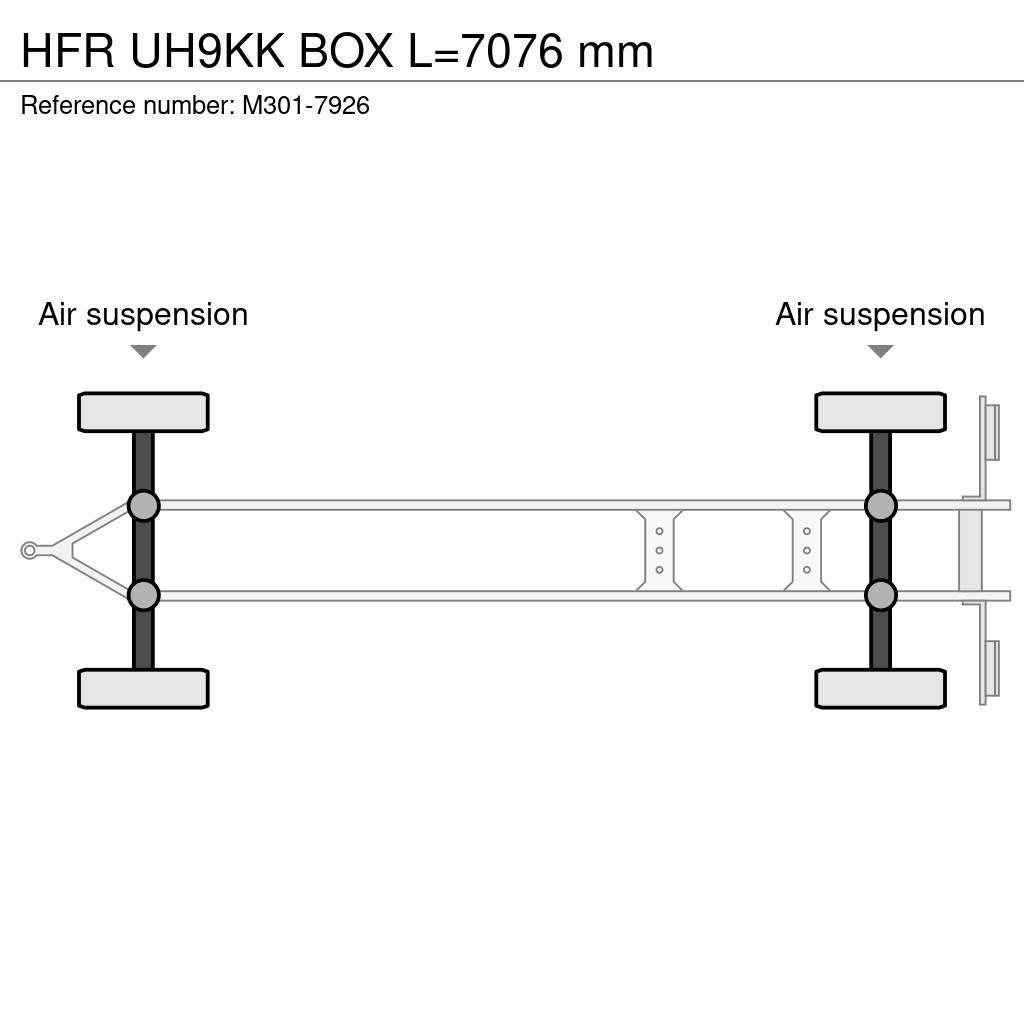 HFR UH9KK BOX L=7076 mm Rimorchi cassonati