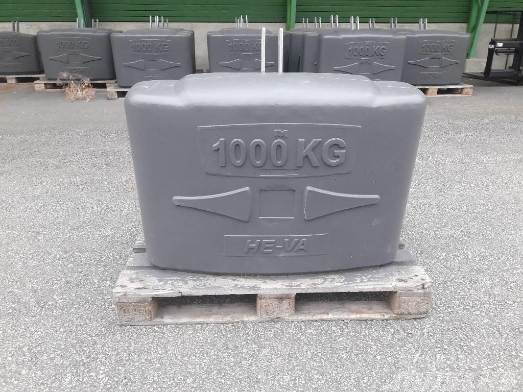 He-Va Etupaino 1000kg Zavorre anteriori