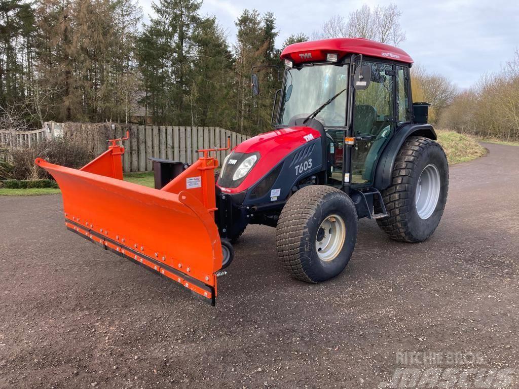 Ditch Witch Tomlinson 8 ft hydraulic snow plough Spazzatrici
