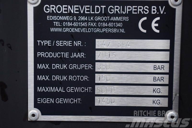  Groeneveldt houtgrijper EVAX 800-30-2-1650:894 Pinze per bobine