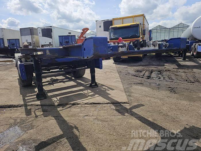 Krone 2 axle | container chassis | steel suspension | Bp Semirimorchi portacontainer