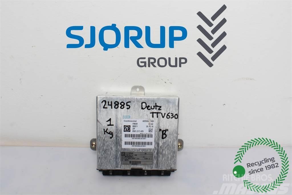 Deutz-Fahr Agrotron TTV630 ECU Componenti elettroniche