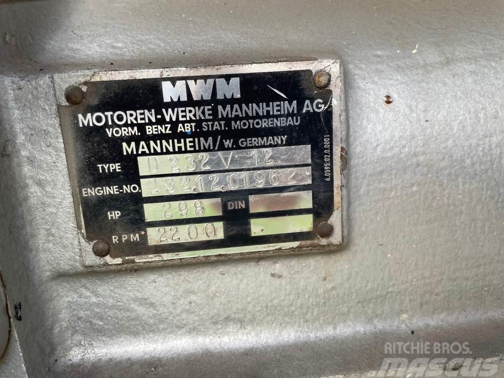 MWM D232 V12 PUMP USED Pompa idraulica