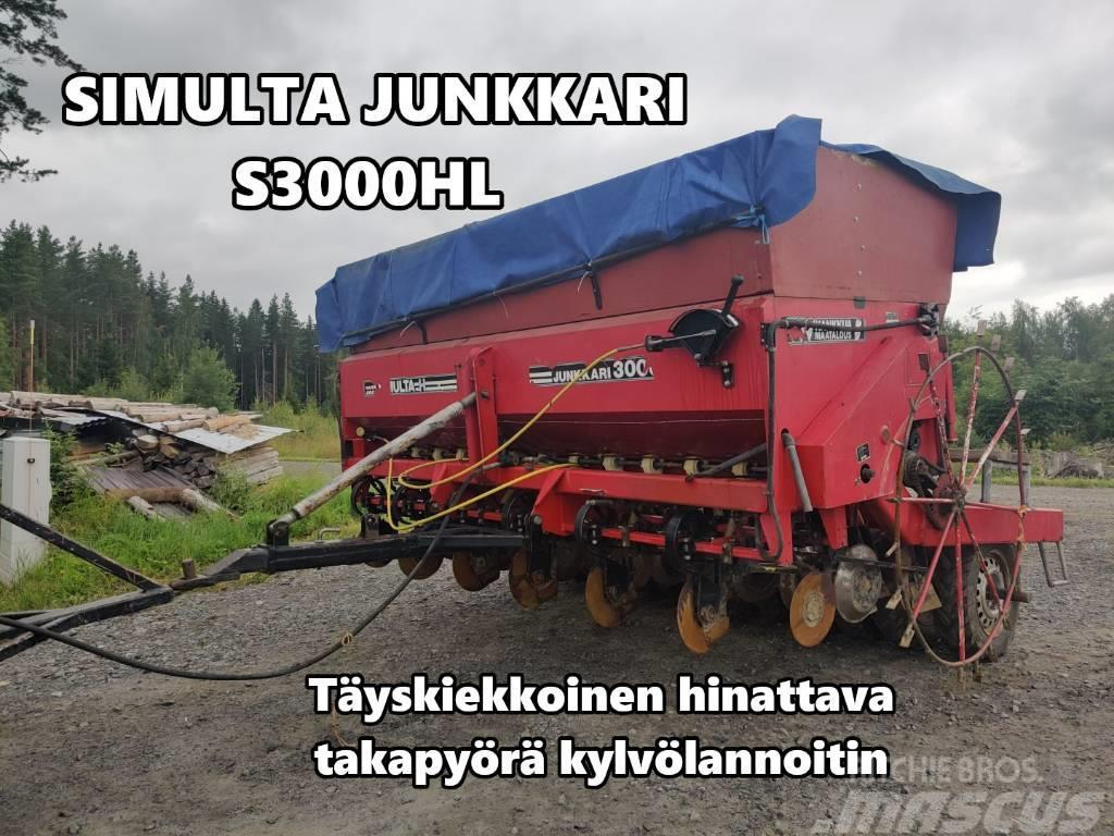 Simulta Junkkari S3000HL kylvölannoitin - VIDEO Seminatrici combinate