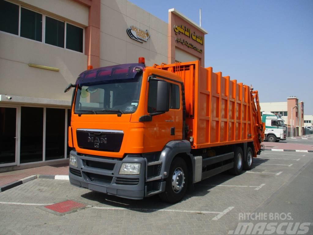 MAN TGS 28.320 6×2 Garbage Truck 2008 Camion dei rifiuti