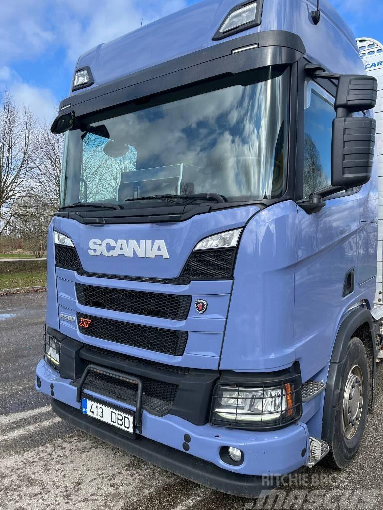 Scania R 500 Camion trasporto legname