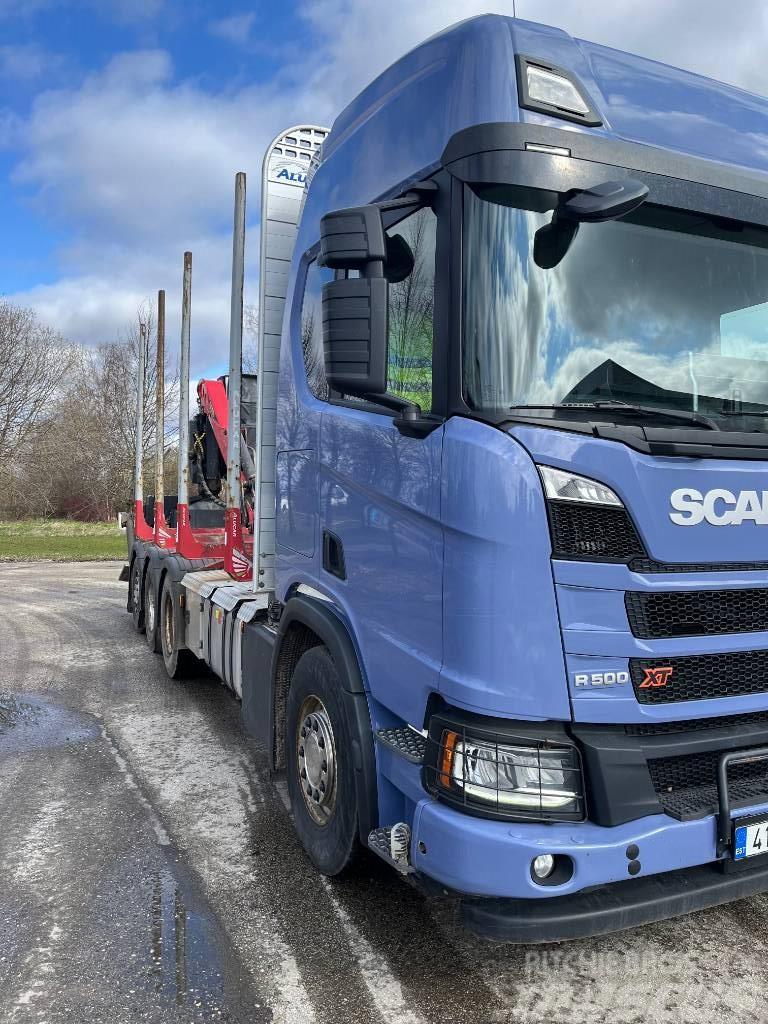 Scania R 500 Camion trasporto legname
