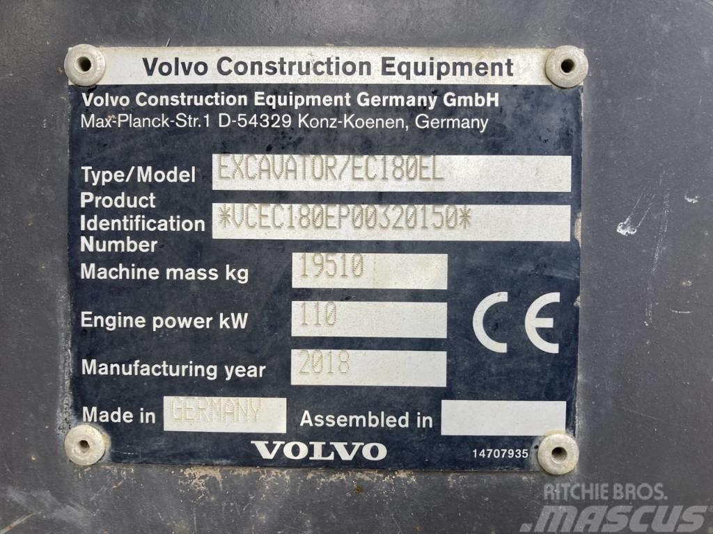 Volvo EC 180 EL Escavatori cingolati