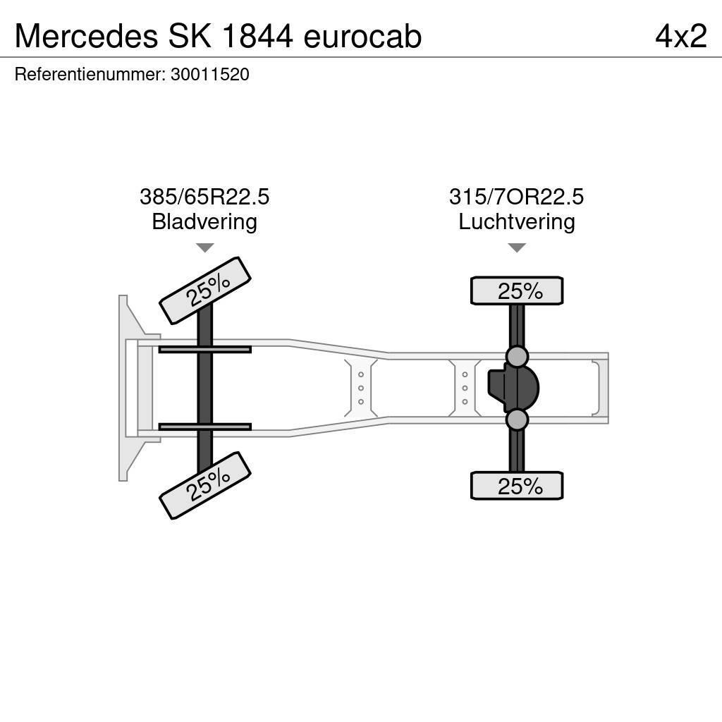 Mercedes-Benz SK 1844 eurocab Motrici e Trattori Stradali