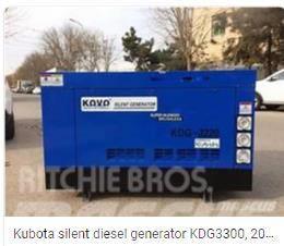 Kubota genset diesel generator set LOWBOY Generatori diesel