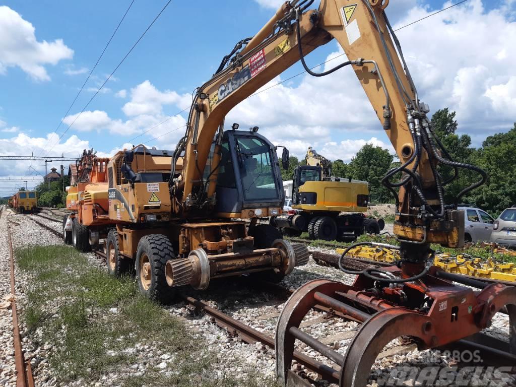 CASE 788 SR Rail Road Excavator Manutenzione ferroviaria