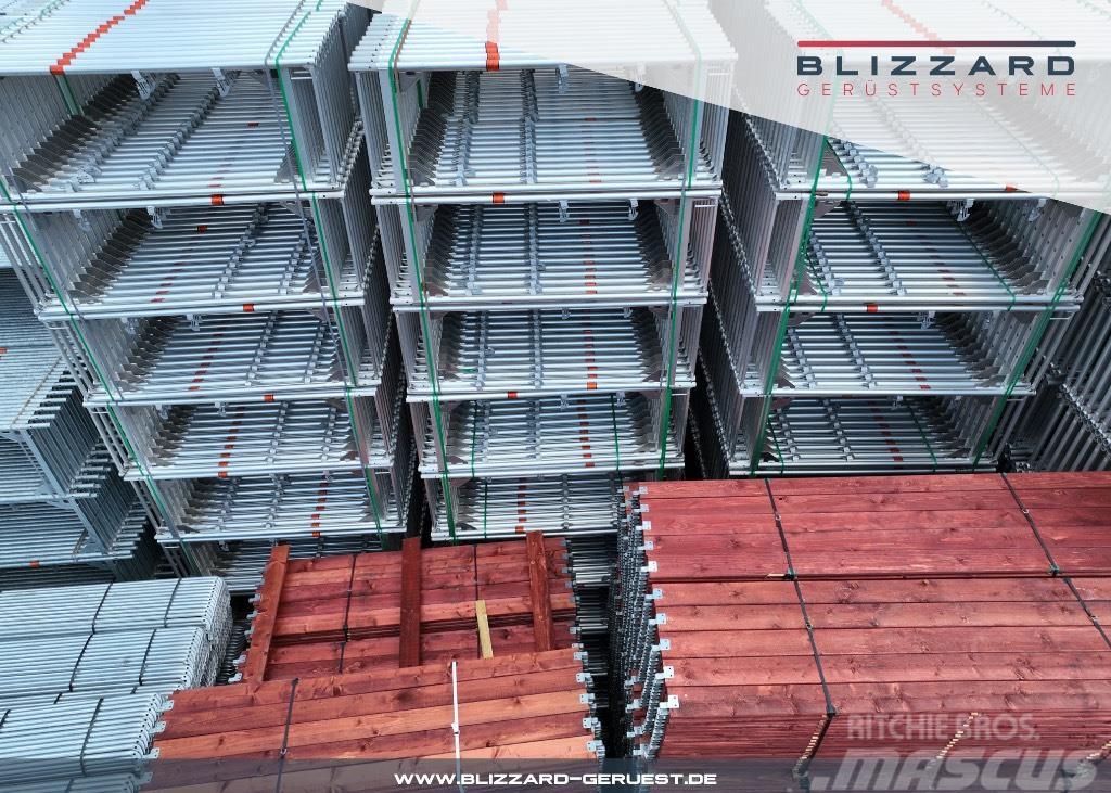 Blizzard S70 292,87 m² Alugerüst mit Holz-Gerüstbohlen Ponteggi e impalcature
