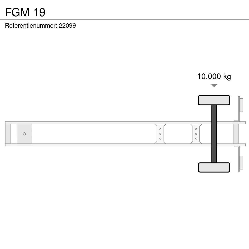 FGM 19 Semirimorchi per il trasporto di veicoli