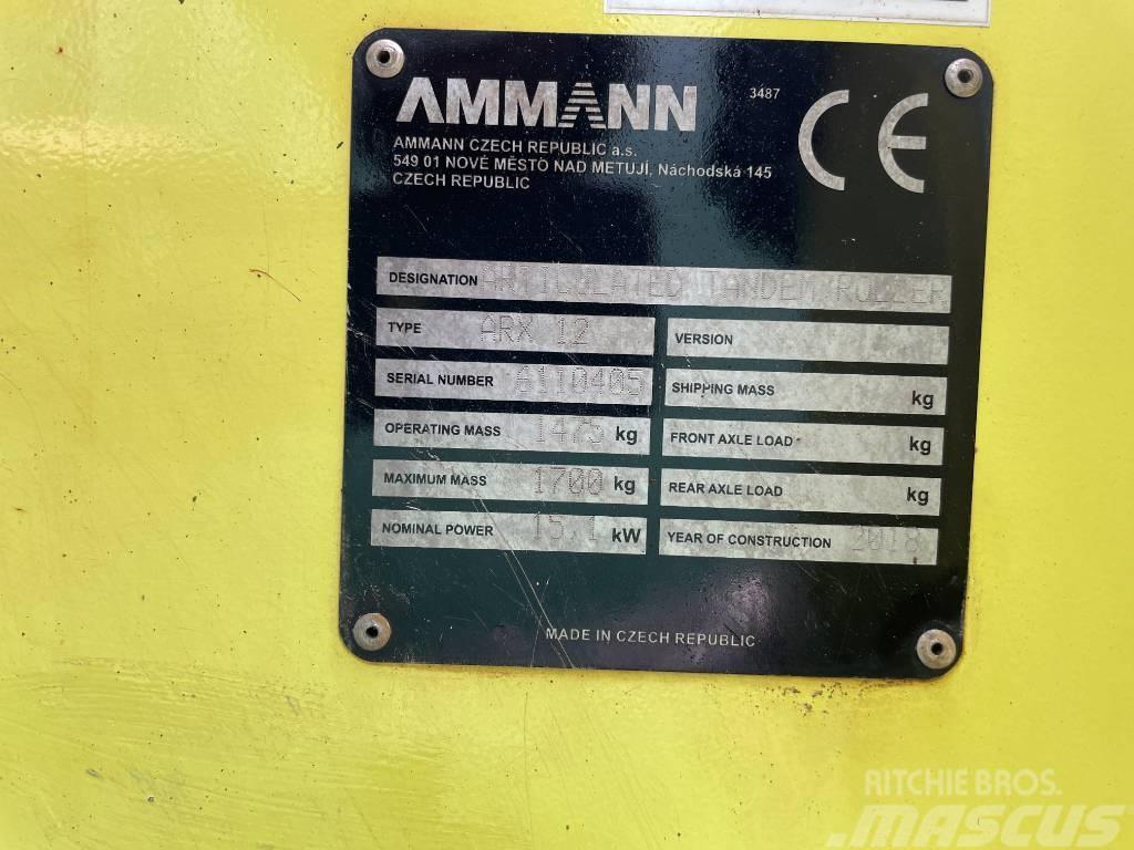 Ammann ARX 12 Rulli a doppio tamburo
