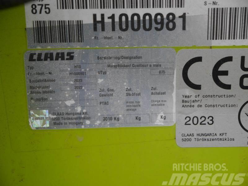 CLAAS CORIO 875 FC CONSPEED Testate per mietitrebbie