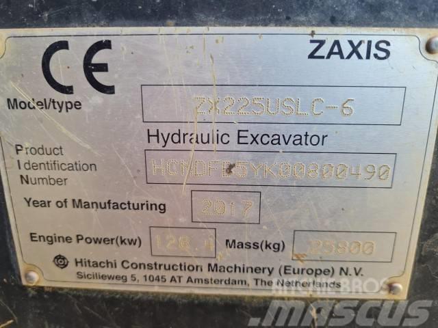 Hitachi ZX 225 US LC-6 Escavatori cingolati