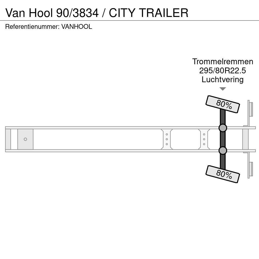 Van Hool 90/3834 / CITY TRAILER Semirimorchi a cassone chiuso