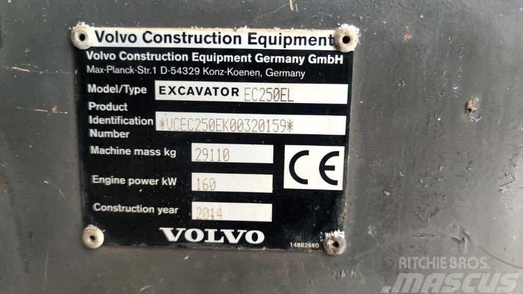 Volvo EC 250 EL Escavatori cingolati