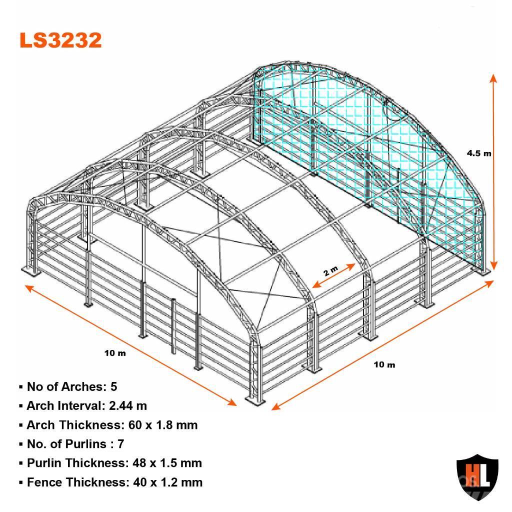  10 x 10m állattartó sátor Altro