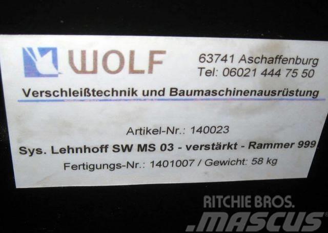 Wolf Schraubadapter MS03 zu Rammer 999 Accoppiatori rapidi