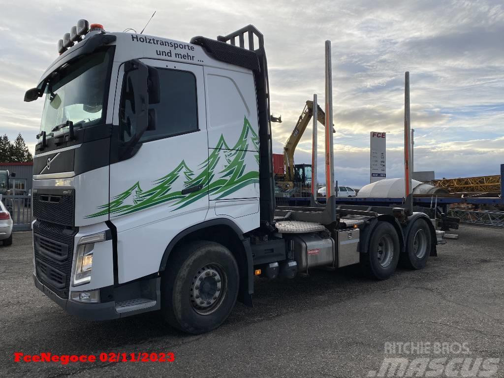 Volvo FH 460 6x4 / VEB Camion trasporto legname