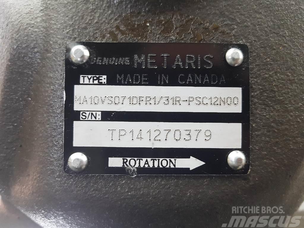  Metaris MA10VSO71DFR1/31R-PSC12N-Load sensing pump Componenti idrauliche