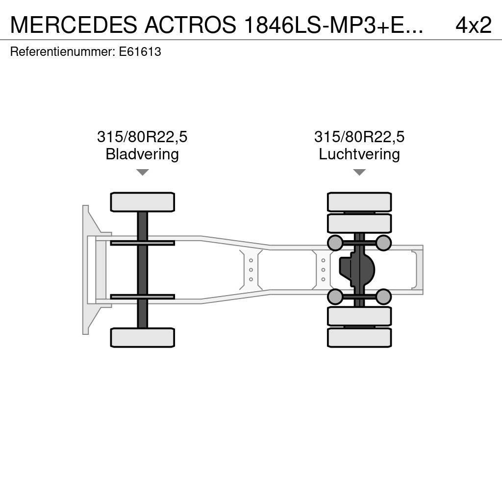 Mercedes-Benz ACTROS 1846LS-MP3+E5+HYDR Motrici e Trattori Stradali