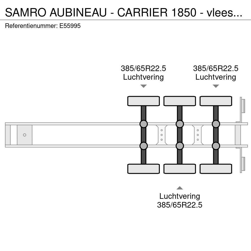 Samro AUBINEAU - CARRIER 1850 - vlees/viande/meat/fleisc Semirimorchi a temperatura controllata