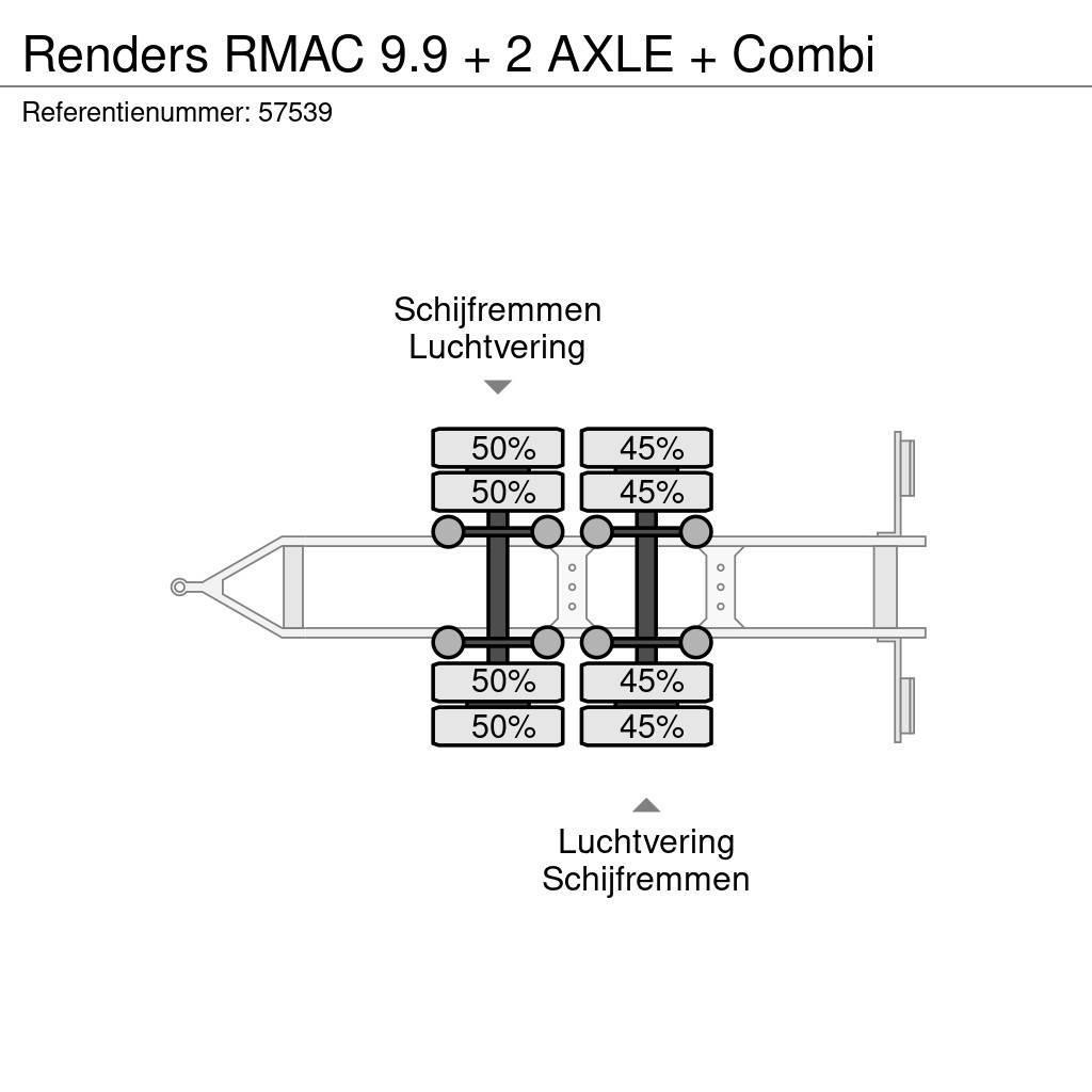 Renders RMAC 9.9 + 2 AXLE + Combi Rimorchi cassonati
