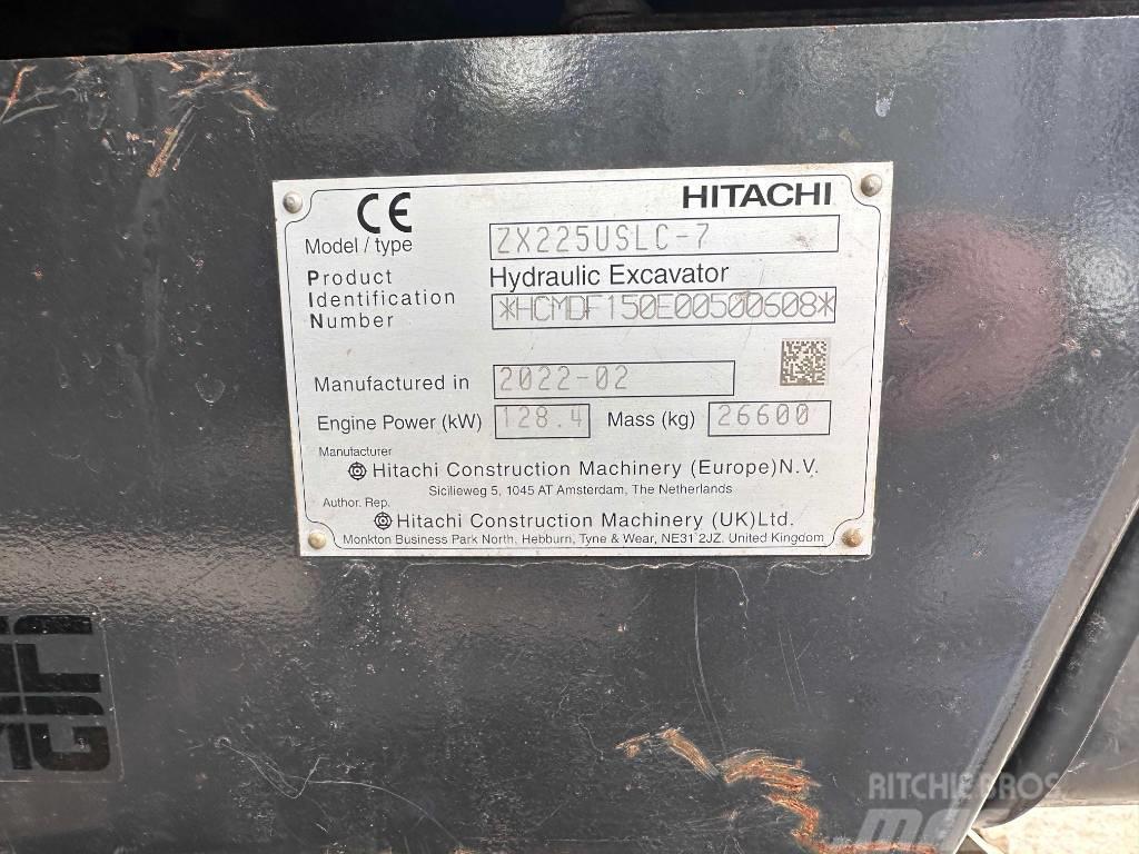 Hitachi ZX 225 uslc-7 Escavatori cingolati