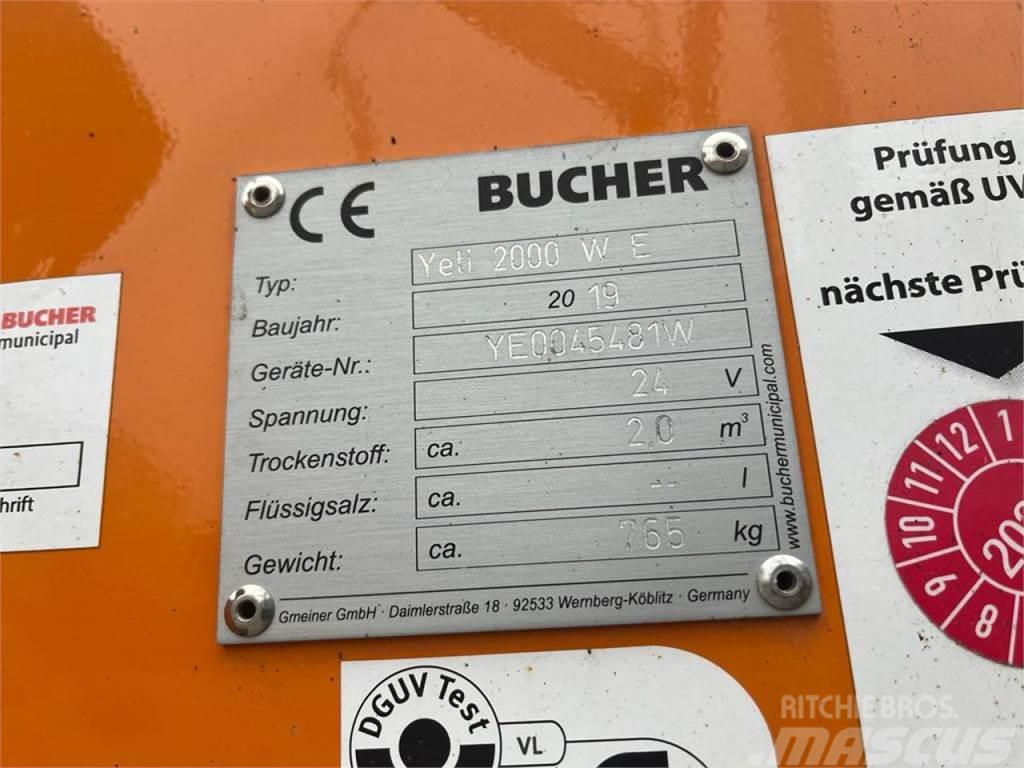 Bucher Gmeiner Streuer Streuautomat Yeti 2000 W E Altre macchine per la manutenzione del verde e strade