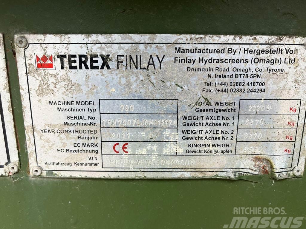 Terex Finlay 790 SCREENER PRODUCTIVITY UP TO 250 ton/h - Vagli vibranti