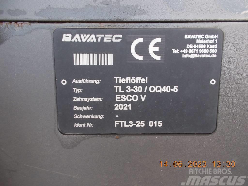  Bavatec Tieflöffel 300mm, OQ40-5 Retroescavatori