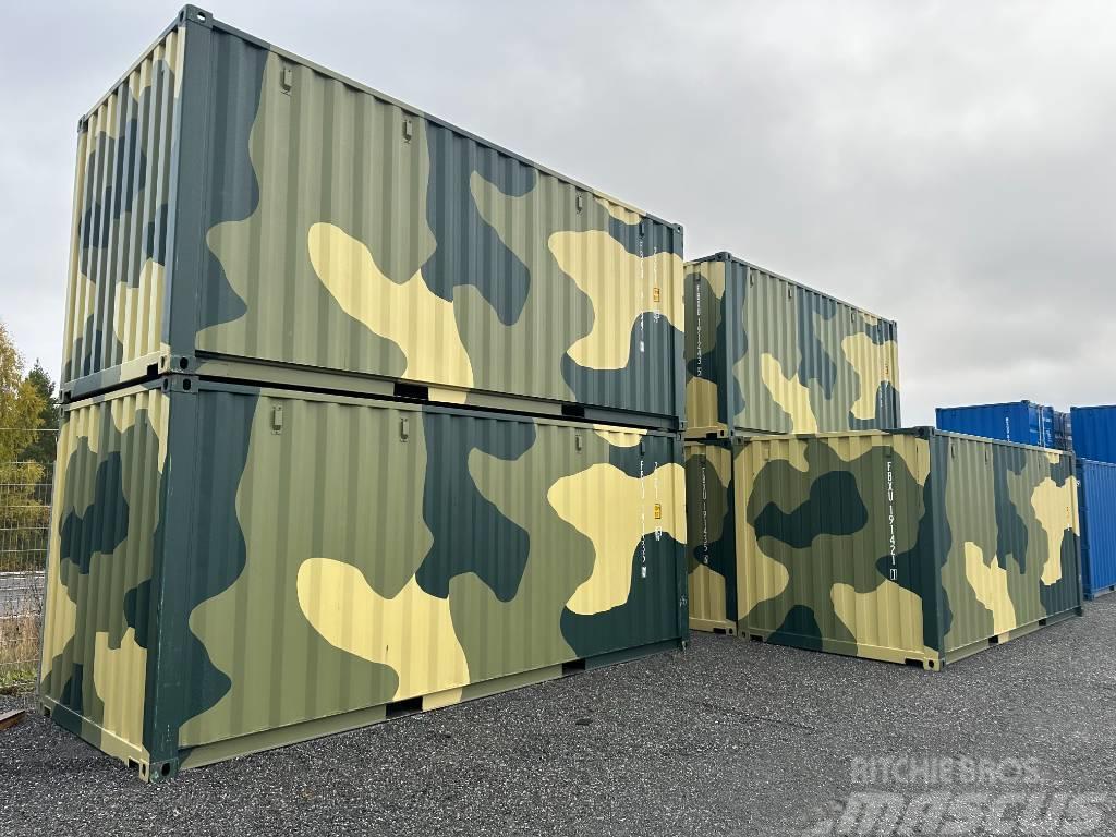  Sjöfartscontainer nya 20fots Camouflage Container Container per trasportare