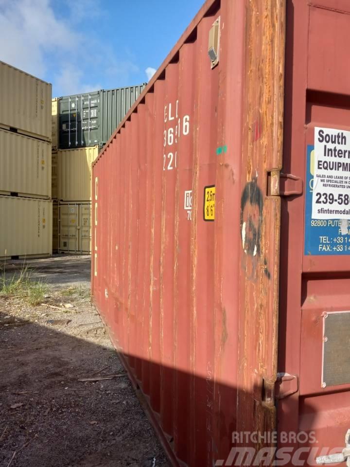 CIMC 20 foot Used Water Tight Shipping Container Rimorchi portacontainer