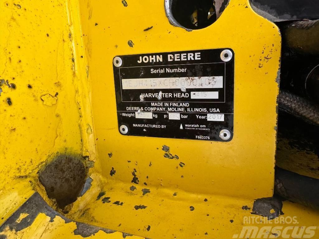 John Deere H 415 Decespugliatrici e trinciatrici idrauliche