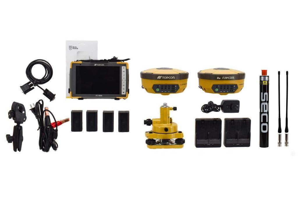 Topcon Dual Hiper V UHF II GPS Kit w/ FC-5000 & Pocket-3D Altri componenti