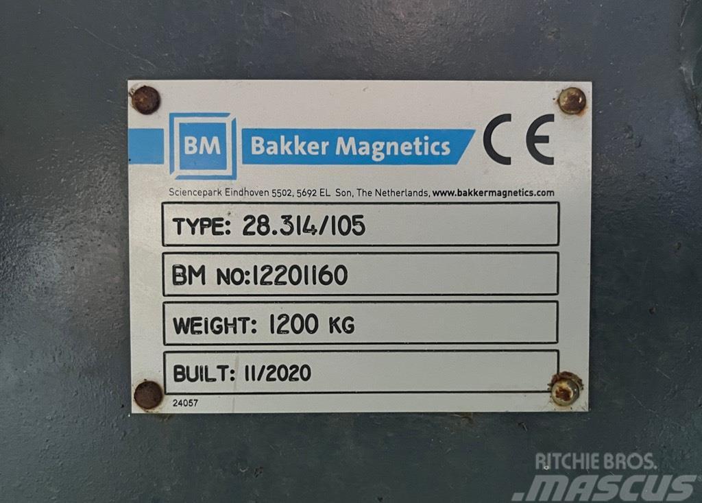 Bakker Magnetics 28.314/105 Separazione rifiuti