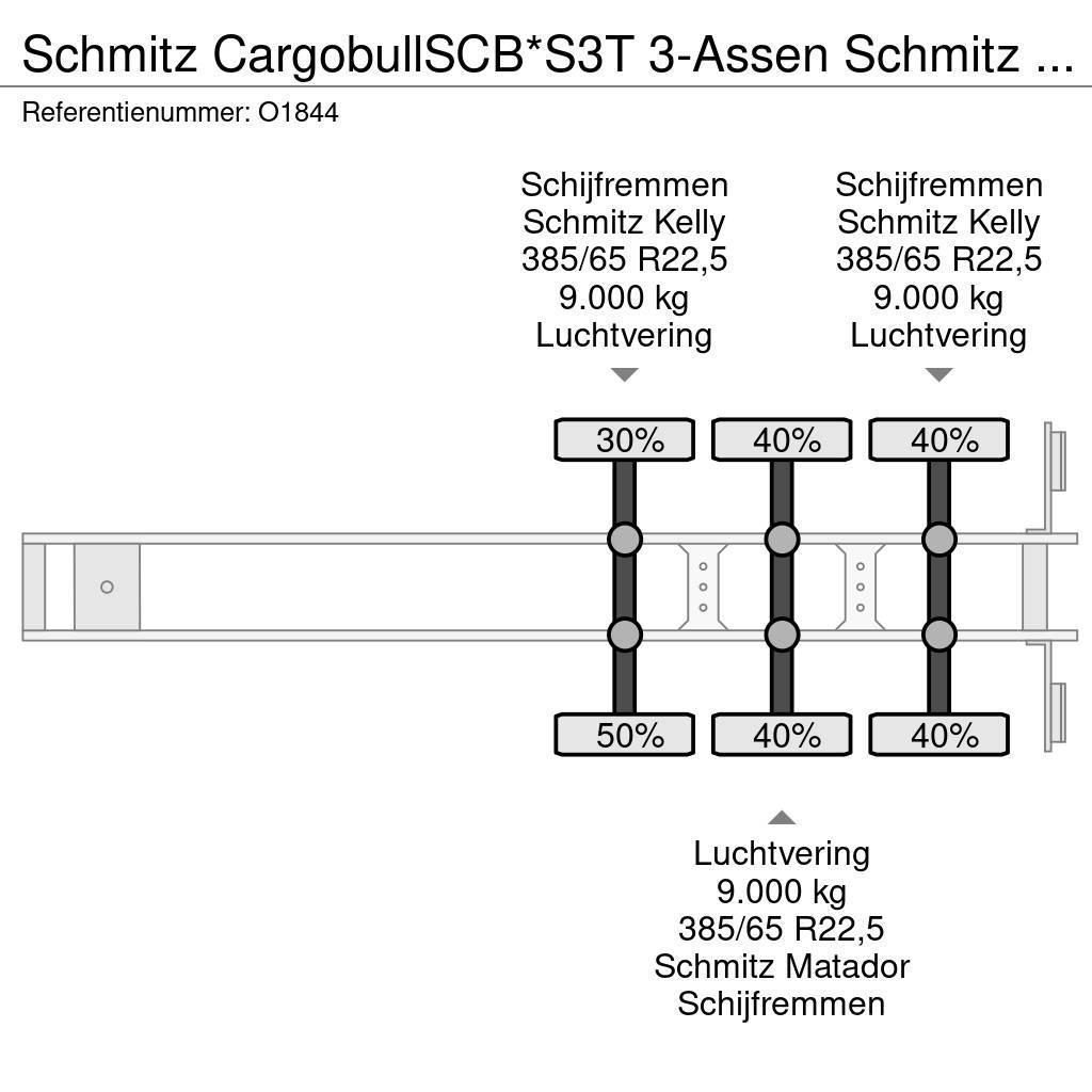 Schmitz Cargobull SCB*S3T 3-Assen Schmitz - Schuifzeilen/dak - Schij Semirimorchi tautliner