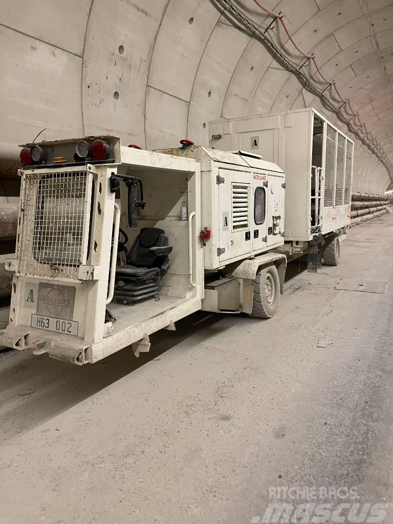  METALLIANCE Train sur Pneus 15t (VMS-15) Altra attrezzatura per miniera sotterranea