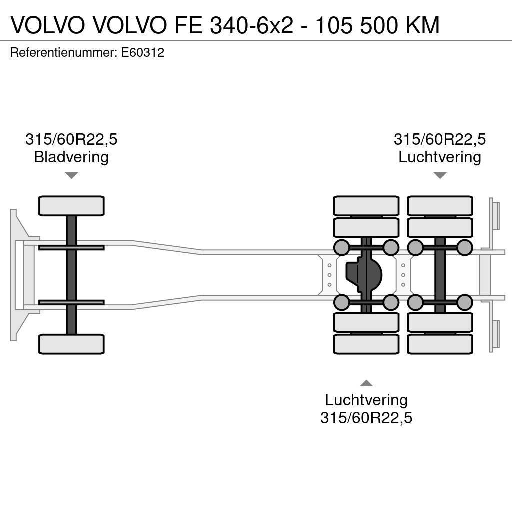 Volvo FE 340-6x2 - 105 500 KM Carroattrezzi