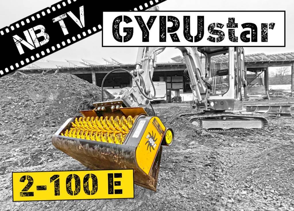 Gyru-Star 2-100E | Schaufelseparator für Minibagger Benne vaglianti
