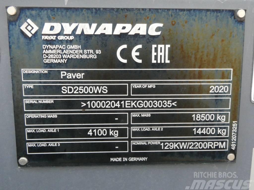 Dynapac SD 2500 WS Finitrici