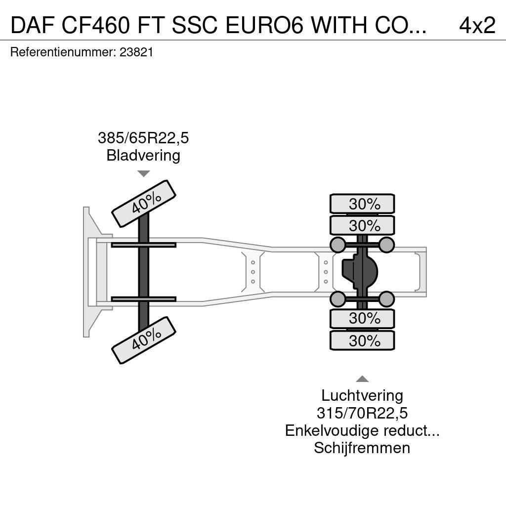 DAF CF460 FT SSC EURO6 WITH COMPRESSOR Motrici e Trattori Stradali