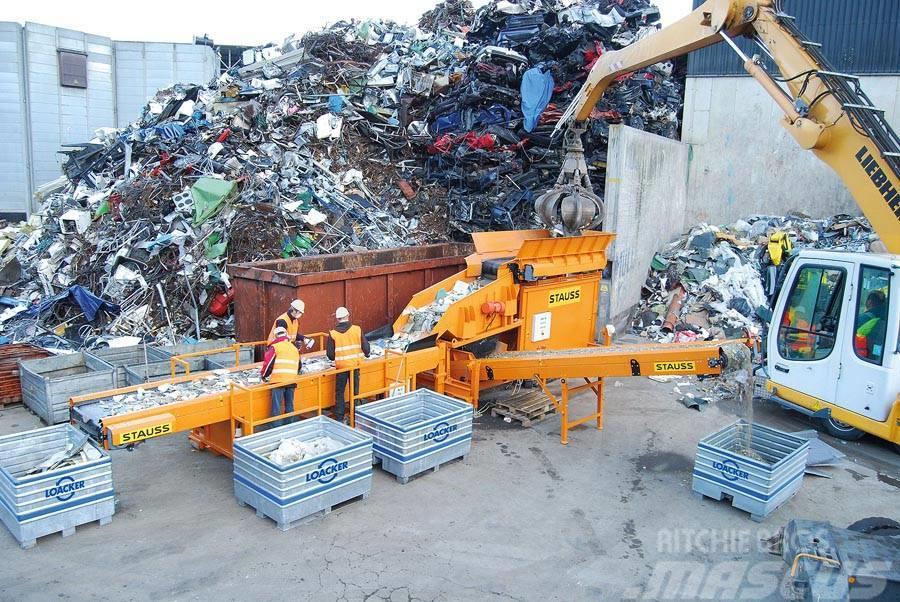 Stauss 2020 plus Container Sortieranlage - fabriksneu Separazione rifiuti