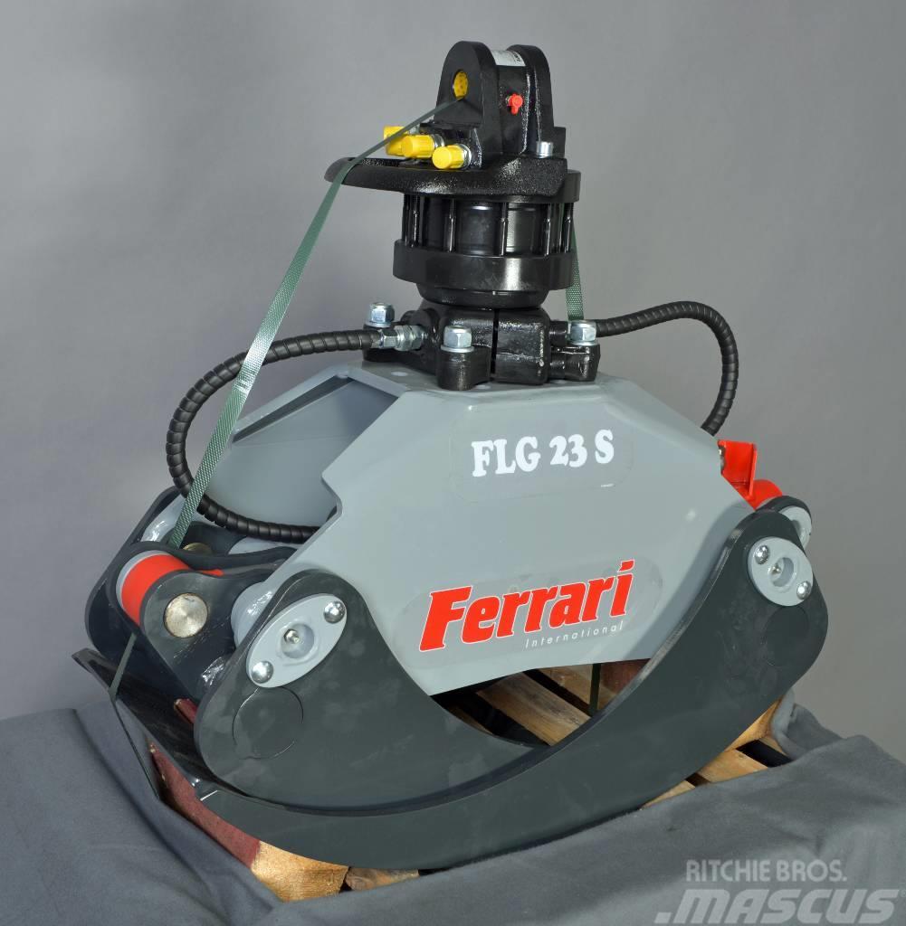Ferrari Holzgreifer FLG 23 XS + Rotator FR55 F Gru per legname