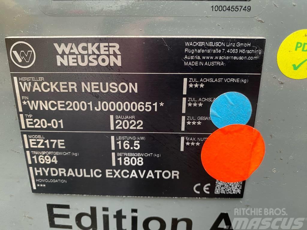 Wacker Neuson EZ17e Escavatori cingolati