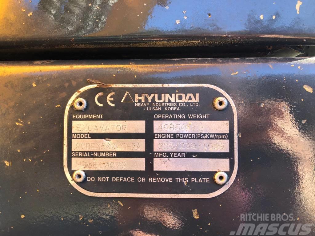 Hyundai R500LC-7A Escavatori cingolati