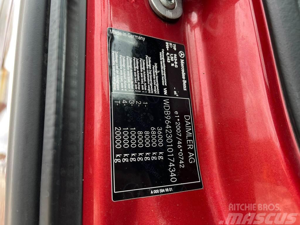 Mercedes-Benz Arocs 3258 8x4 RETARDER / FULL STEEL / BOX L=5586 Camion ribaltabili